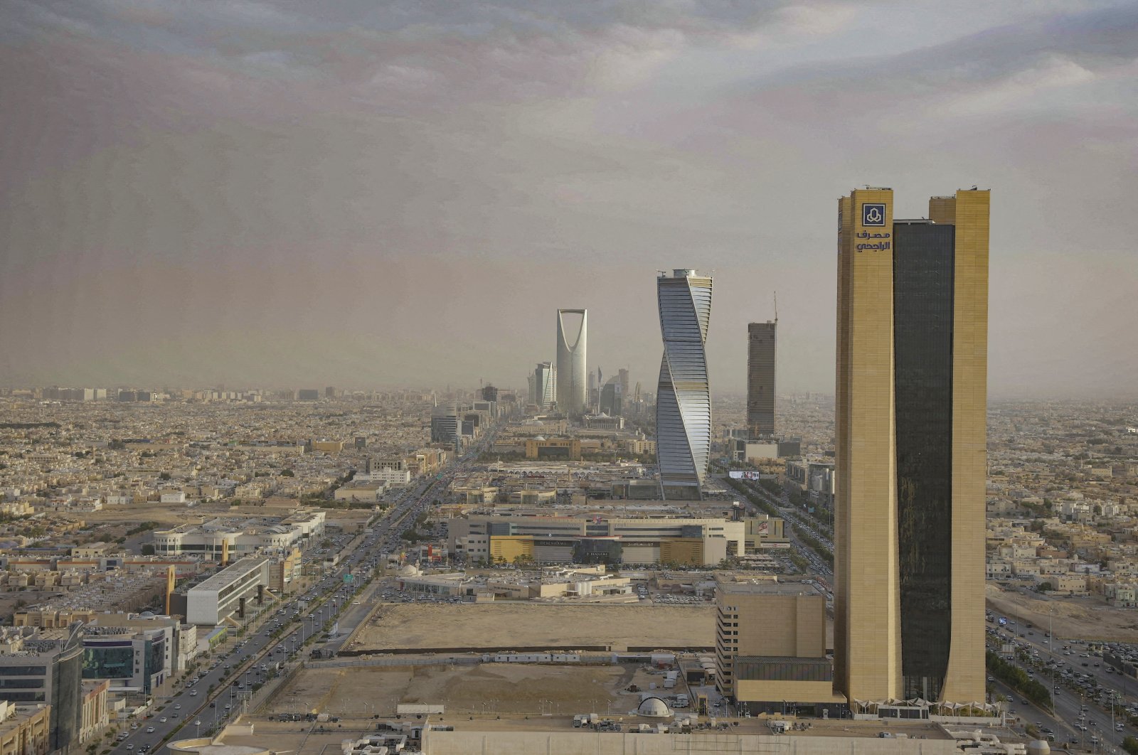 A general view of Riyadh city, Saudi Arabia, Feb. 20, 2022. (Reuters Photo)