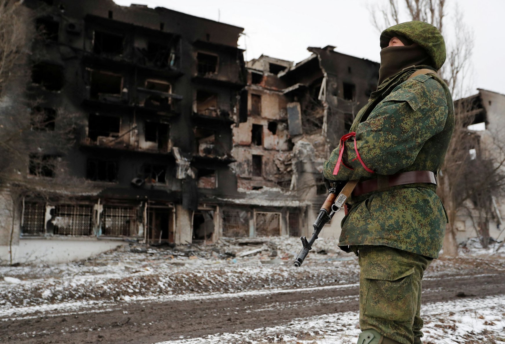 A Look Into Devastated Town Of Volnovakha, Ukraine 