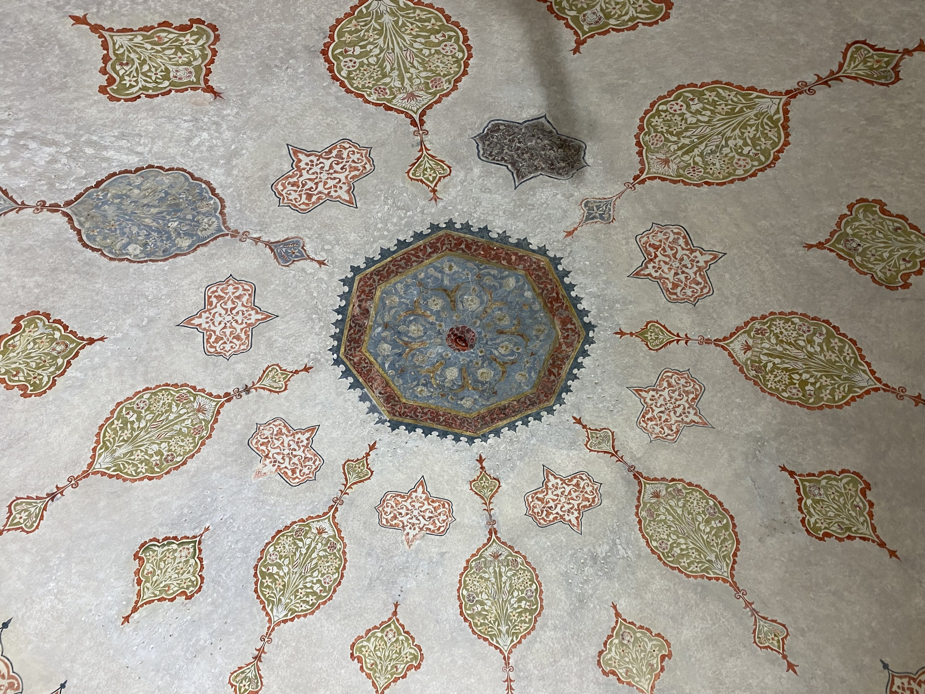 Bidikan pekerjaan restorasi harem (Harem-i Hümayun) di Istana Topkap, Istanbul, Turki.  (Foto IHA)