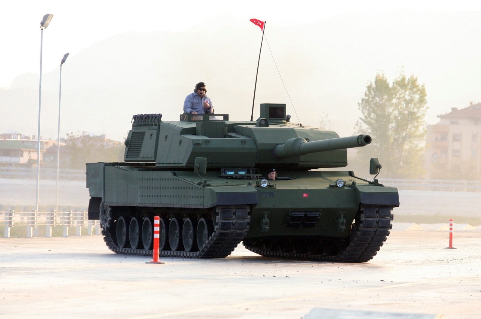 Turkey&#039;s main battle tank Altay is seen in this file photo, Nov. 15, 2012. (Photo by Mesut Er)