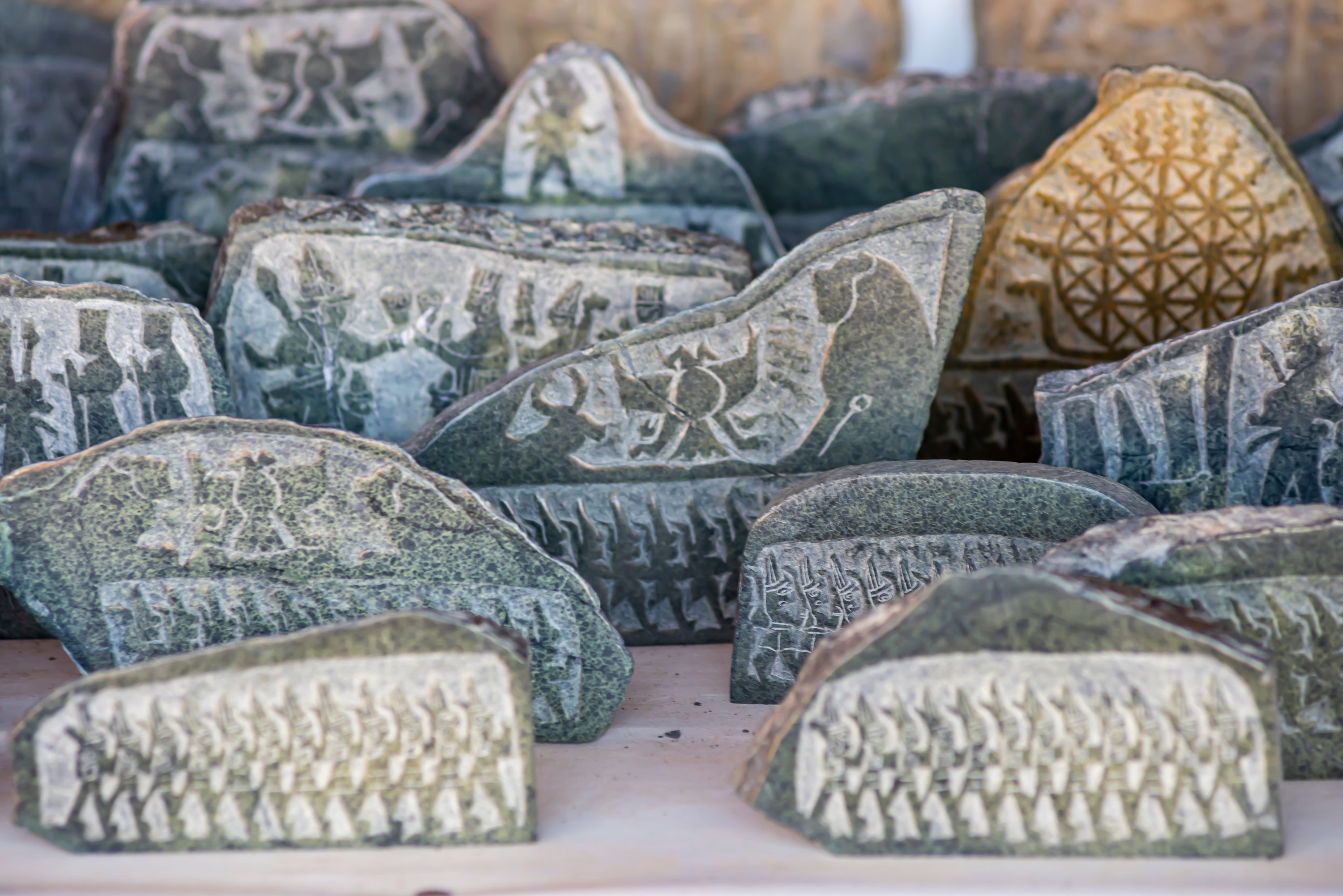 Artworks made in Hattusa, Çorum, central Turkey. (Shutterstock) 