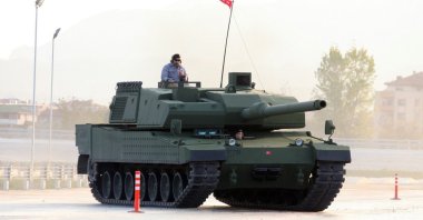 Turkey&#039;s main battle tank Altay is seen in this file photo, Nov. 15, 2012. (Photo by Mesut Er)