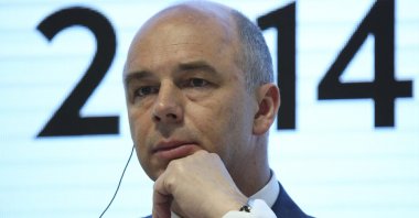 Anton Siluanov, Russia's minister of finance, attends the opening day of the St. Petersburg International Forum in St. Petersburg, Russia, May 22, 2014. (Reuters Photo)