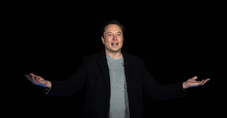 In this file photo taken on Feb. 10, 2022, Elon Musk gestures as he speaks during a press conference at SpaceX&#039;s Starbase facility near Boca Chica Village in South Texas, U.S. (AFP File Photo)