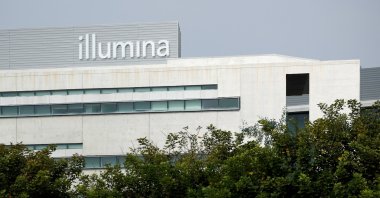 One of the office complexes of Illumina is seen in San Diego, California, U.S., Oct. 9, 2020. (Reuters Photo)
