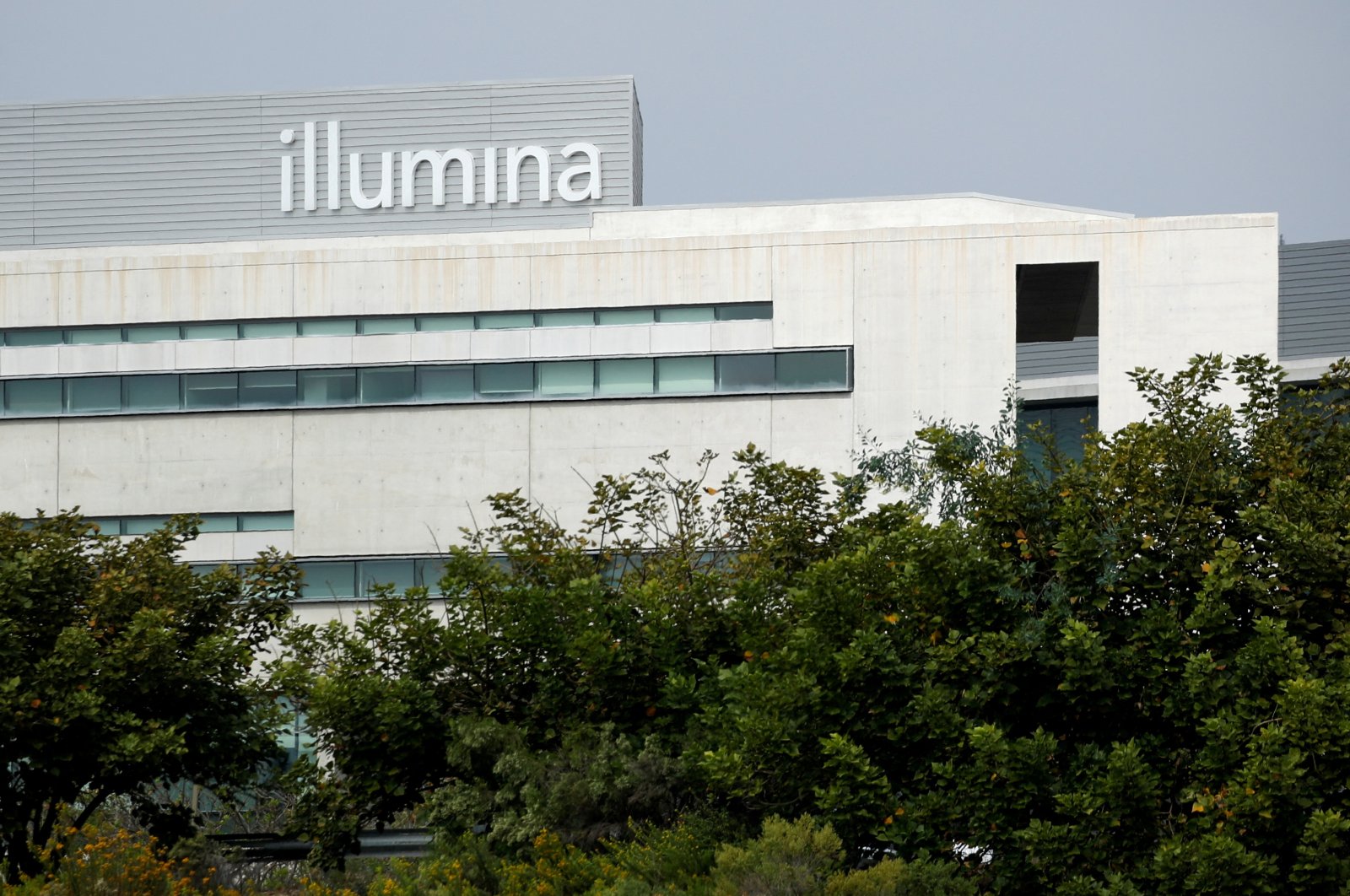 One of the office complexes of Illumina is seen in San Diego, California, U.S., Oct. 9, 2020. (Reuters Photo)