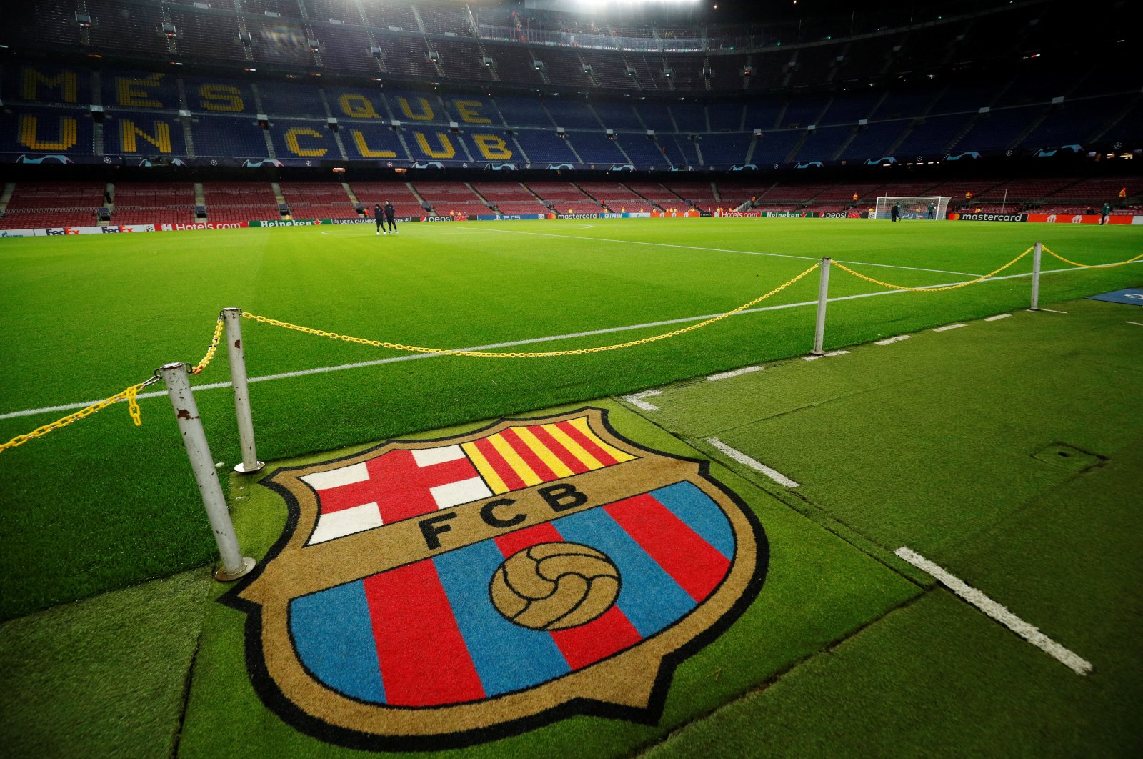 A view of the Camp Nou, Barcelona, Spain, Nov. 23, 2021. (Reuters Photo)