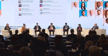 A view of the WHO meeting, in Istanbul, Turkey, March 17, 2022. (DHA Photo)