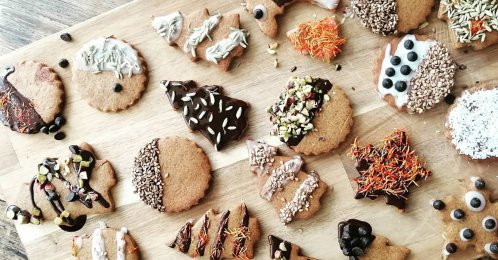 An assortment of cookies at Yumma cafe, in Kadıköy, Istanbul, Turkey. (From Instagram / @yummamoda)