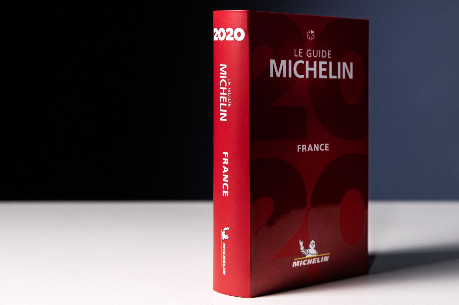 The 2020&#039;s Michelin Red Guide, the oldest European hotels and restaurants reference guide, Jan. 21, 2020. (AFP Photo)