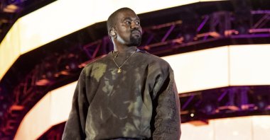 Ye, formerly Kanye West, performing at the Coachella Music & Arts Festival in Indio, California, U.S., April 20, 2019. (AP File Photo)