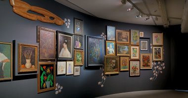 A view from "I-You-They: A Century of Artist Women" at Meşher. (Courtesy of Meşher)