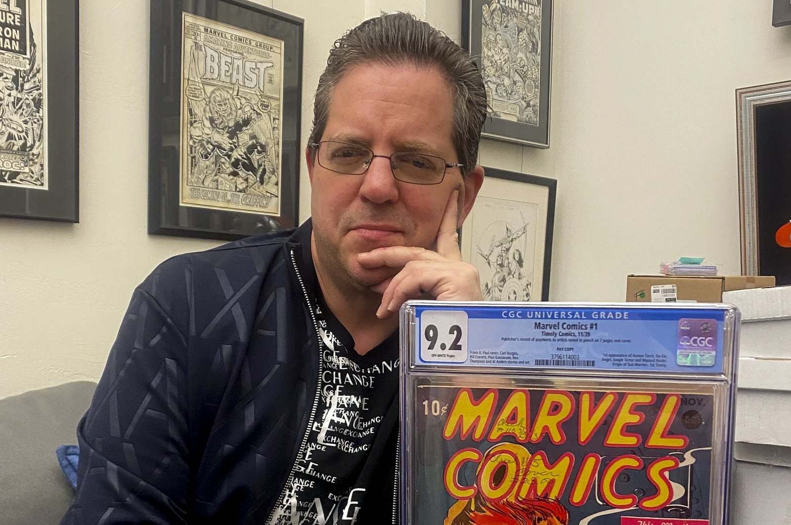 Salinan berharga dari Marvel Comics #1 yang pertama dijual seharga ,4 juta