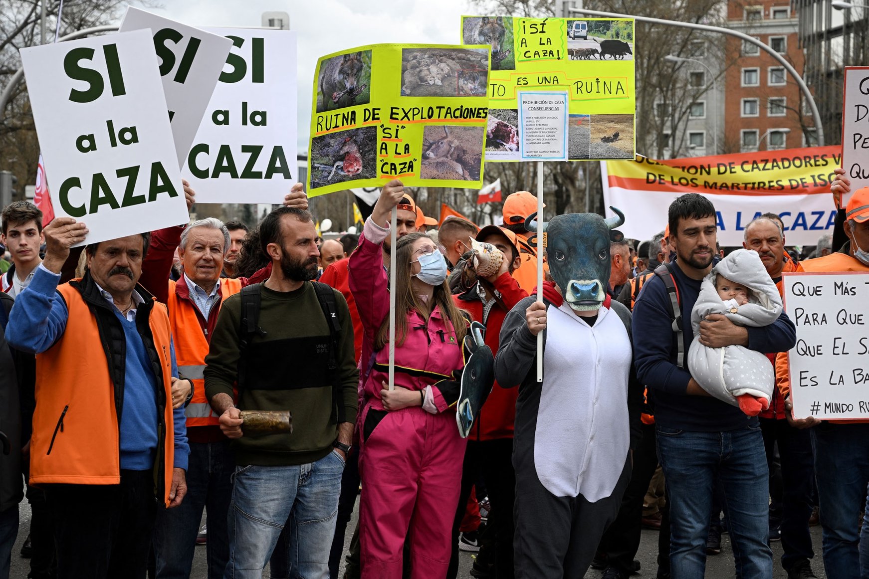 Spain Hit By Yet Another Mass Protest Over Rising Prices Daily Sabah   192311 