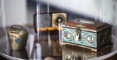 One of Turkey's smallest museums, "Museum Kumbaram," leads in the micro-museum trend that has recently started developing in the world, Ankara, Turkey, March 22, 2022. (AA Photo)