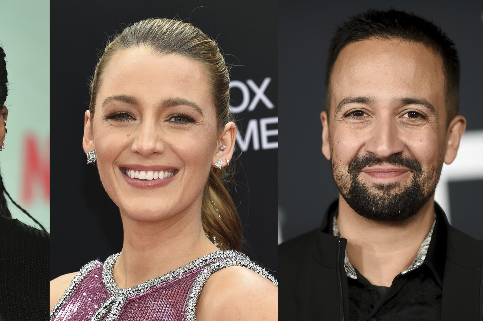 The combination of photos shows Regina King, Blake Lively, Lin-Manuel Miranda and Ryan Reynolds who will serve as co-chairs of the Met Gala, returning to its traditional berth on the first Monday in May. (AP Photo)