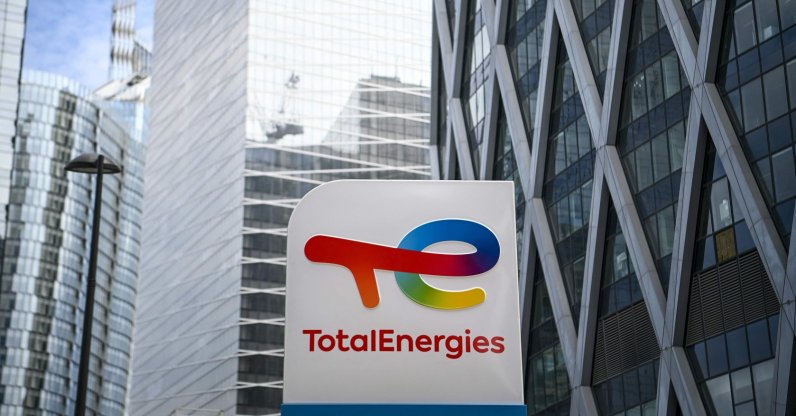 The new TotalEnergies in La Defense on the outskirts of Paris, France, May 28, 2021. (AFP Photo)