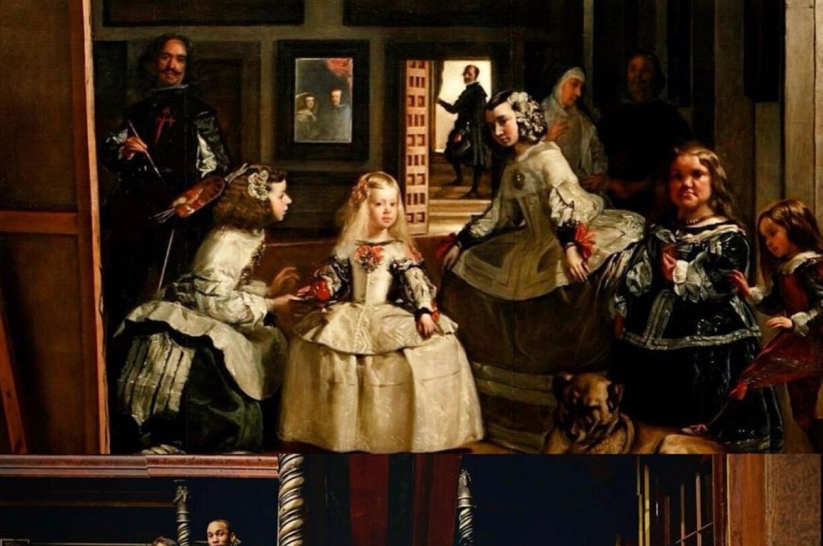 Bertemu aktor Opera mengedipkan mata pada lukisan terkenal Velazquez