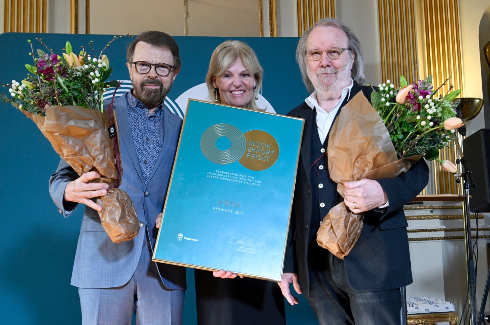 ABBA memenangkan hadiah ekspor musik Swedia