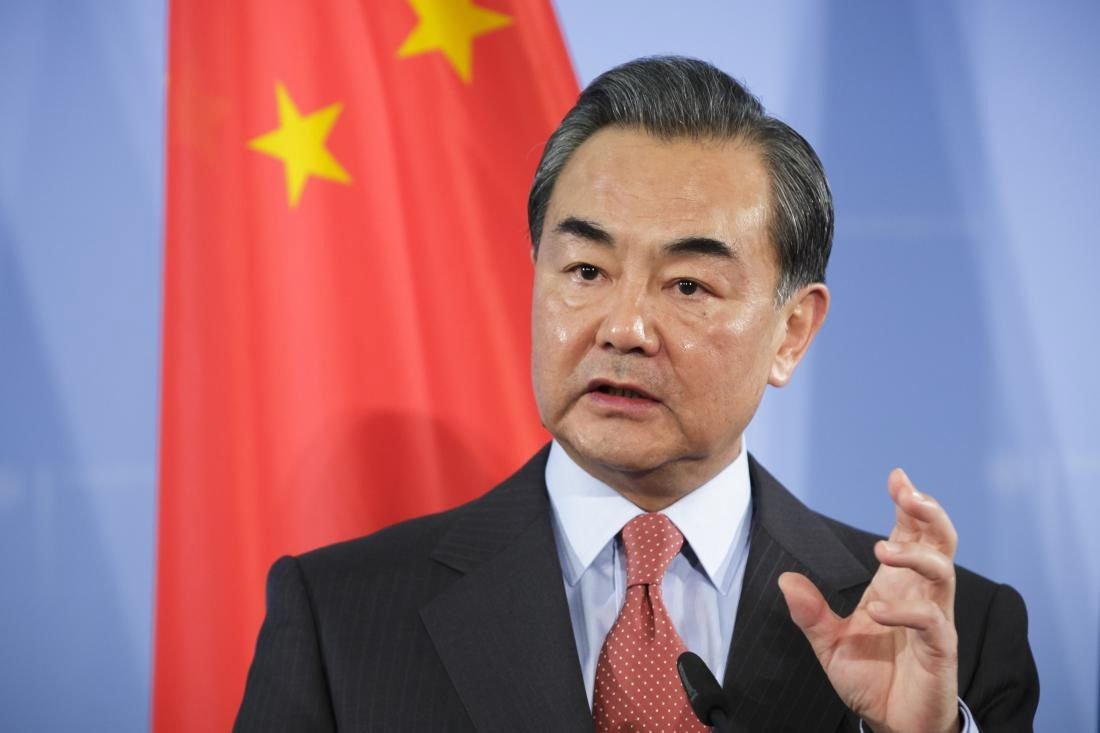 China&#039;s Foreign Minister Wang Yi in Berlin, Germany, Dec. 19, 2015. (Getty Images)