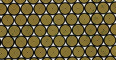 Jacob Dahlgren, &quot;The World, Things, Life,&quot; 2007, dart boards and arrows. (Photo by Matt Hanson) 