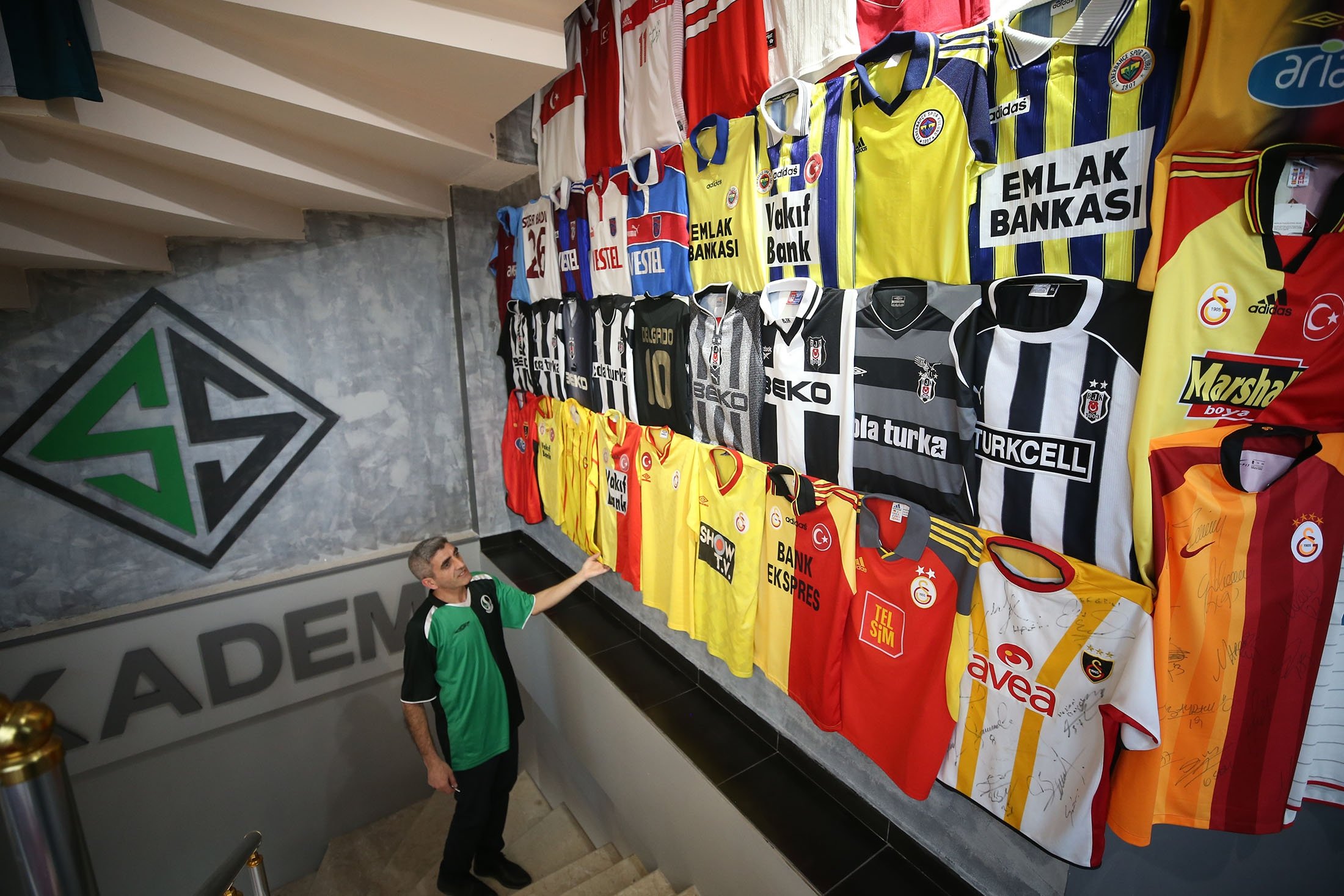 3,000 and more to come: Turkish man boasts huge jersey collection