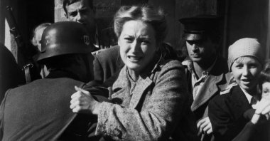 A still shot from "Holocaust" by Marvin J. Chomsky.