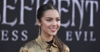 Olivia Rodrigo arrives at the world premiere of &quot;Maleficent: Mistress of Evil&quot; at the El Capitan Theatre in Los Angeles, U.S., Sept. 30, 2019 (AP Photo)