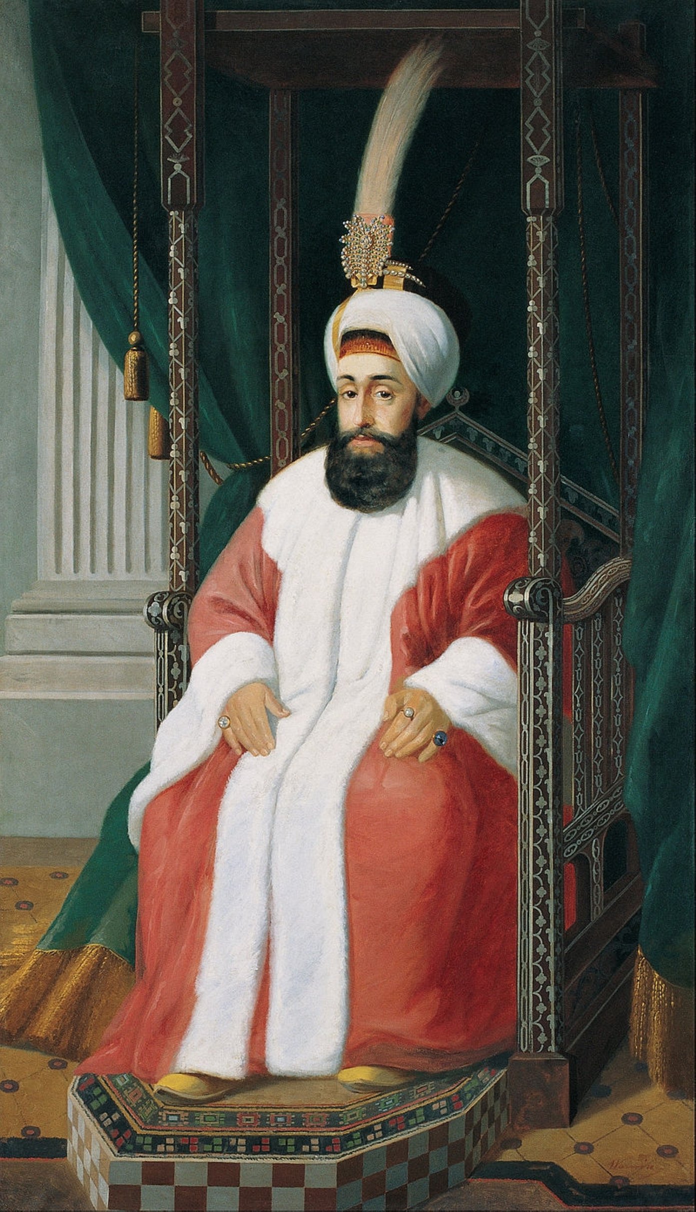 A painting of Sultan Selim III. (Wikimedia) 