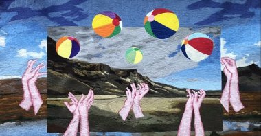 "I do strange things when I am alone" by Mustafa Boğa, Martch Art Project, Artweeks@Akaretler, Beşiktaş, Istanbul, March 30, 2022. (Photo courtesy of Martch Art Project)