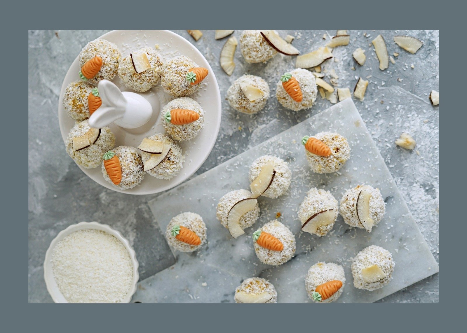 These baby carrot cakes will make a great addition to any Easter festivities you have planned. (dpa Photo)