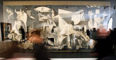 Pablo Picasso's anti-war masterpiece "Guernica" is set to be a key focus in a year of events marking 50 years since the artist's death. (dpa Photo)