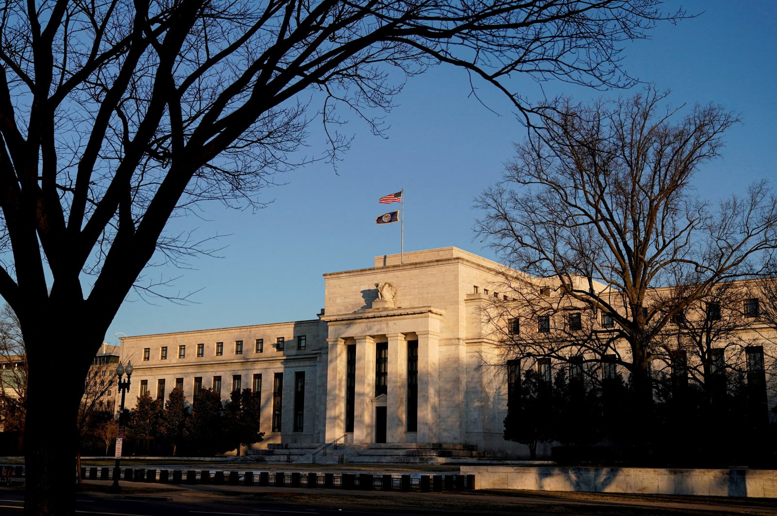 The Federal Reserve building, Washington D.C., U.S., Jan. 26, 2022. (Reuters Photo)