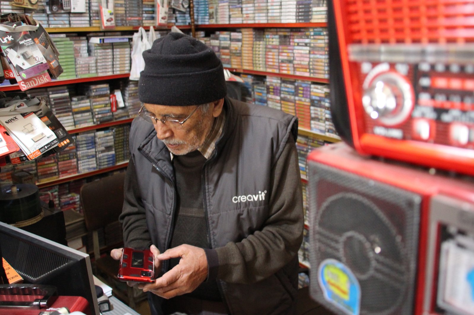Penjual kaset Turki menolak perubahan teknologi selama setengah abad