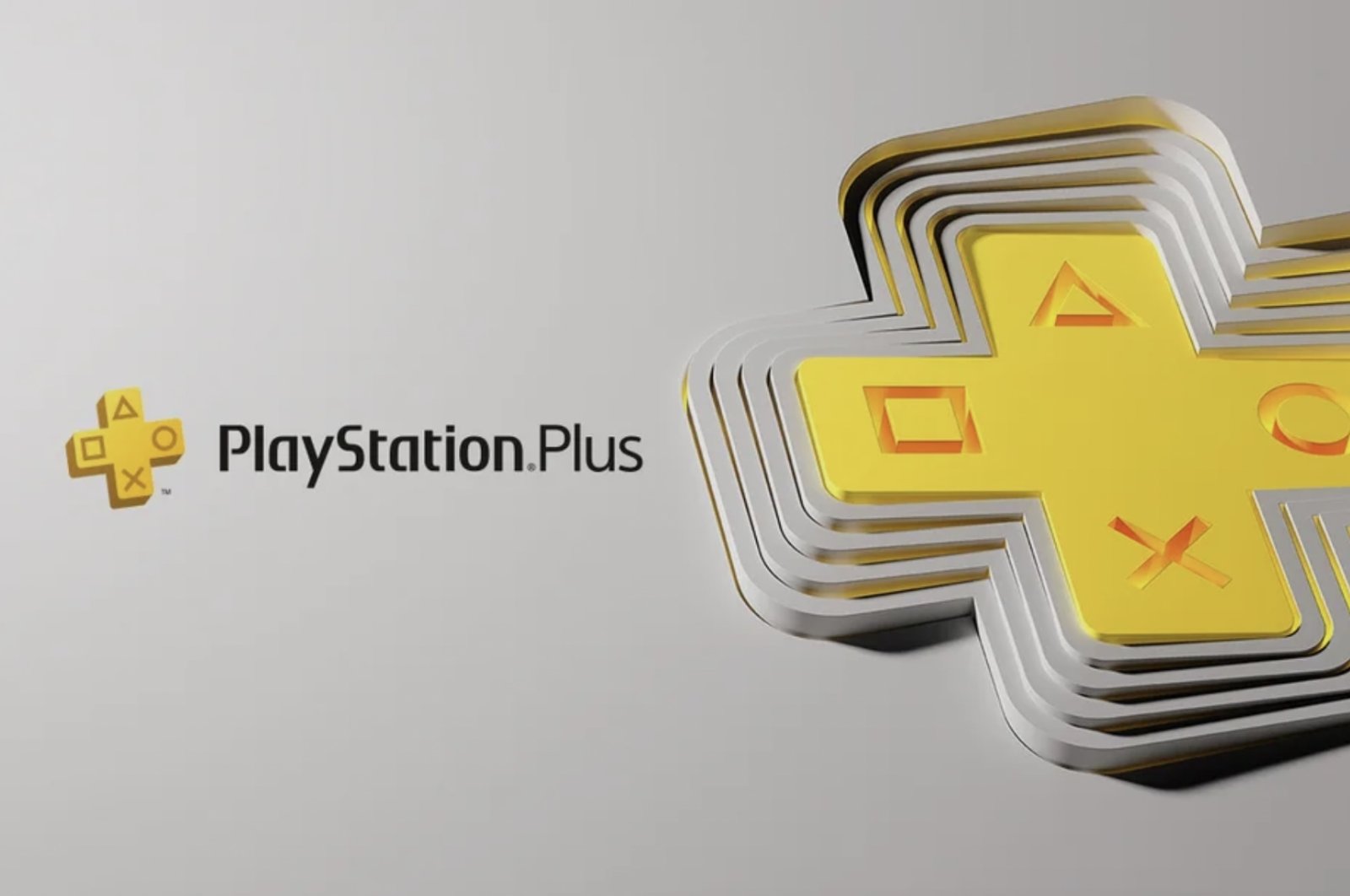 The PlayStation Plus logo is seen in this illustration. (Photo courtesy of Sony)