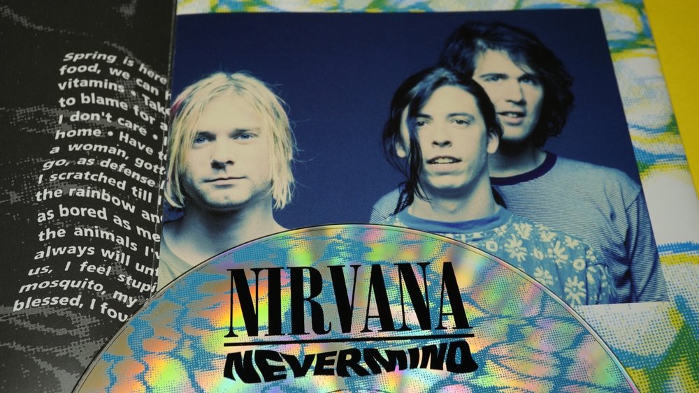 The cover of Nevermind, the second studio album of the American musical group Nirvana, released by Geffen Records on Sept. 24, 1991. (Shutterstock Photo)