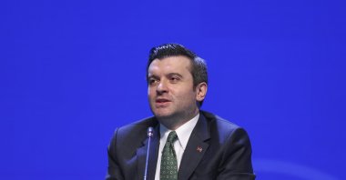 Deputy Foreign Minister Yavuz Selim Kıran speaks at a climate conference in Ankara, Turkey, March 31, 2022. (AA File Photo)
