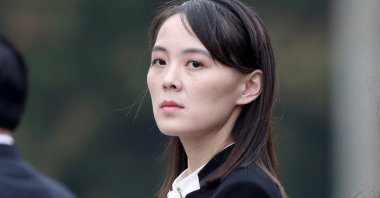 Kim Yo Jong, sister of North Korea's leader Kim Jong Un, attends wreath laying ceremony at Ho Chi Minh Mausoleum in Hanoi, Vietnam, March 2, 2019. (Reuters Photo)