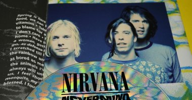The cover of Nevermind, the second studio album of the American musical group Nirvana, released by Geffen Records on Sept. 24, 1991. (Shutterstock Photo)
