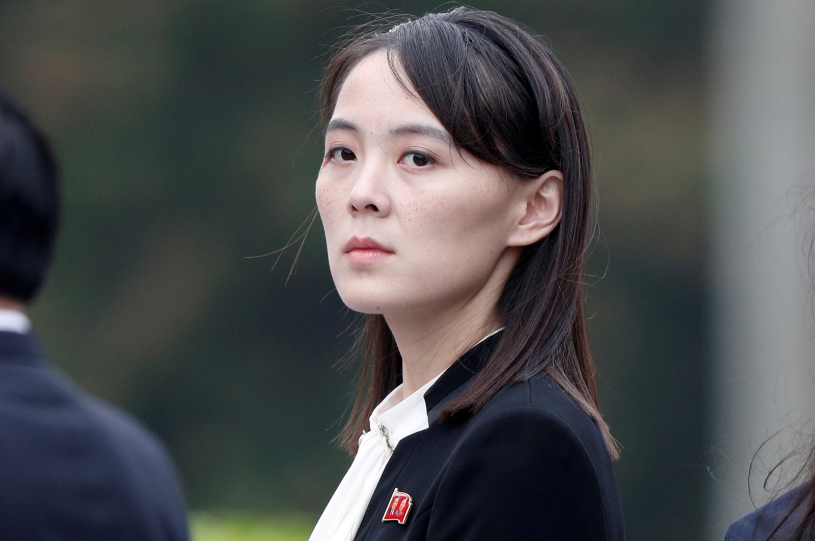 Kim Yo Jong, sister of North Korea&#039;s leader Kim Jong Un, attends wreath laying ceremony at Ho Chi Minh Mausoleum in Hanoi, Vietnam, March 2, 2019. (Reuters Photo)