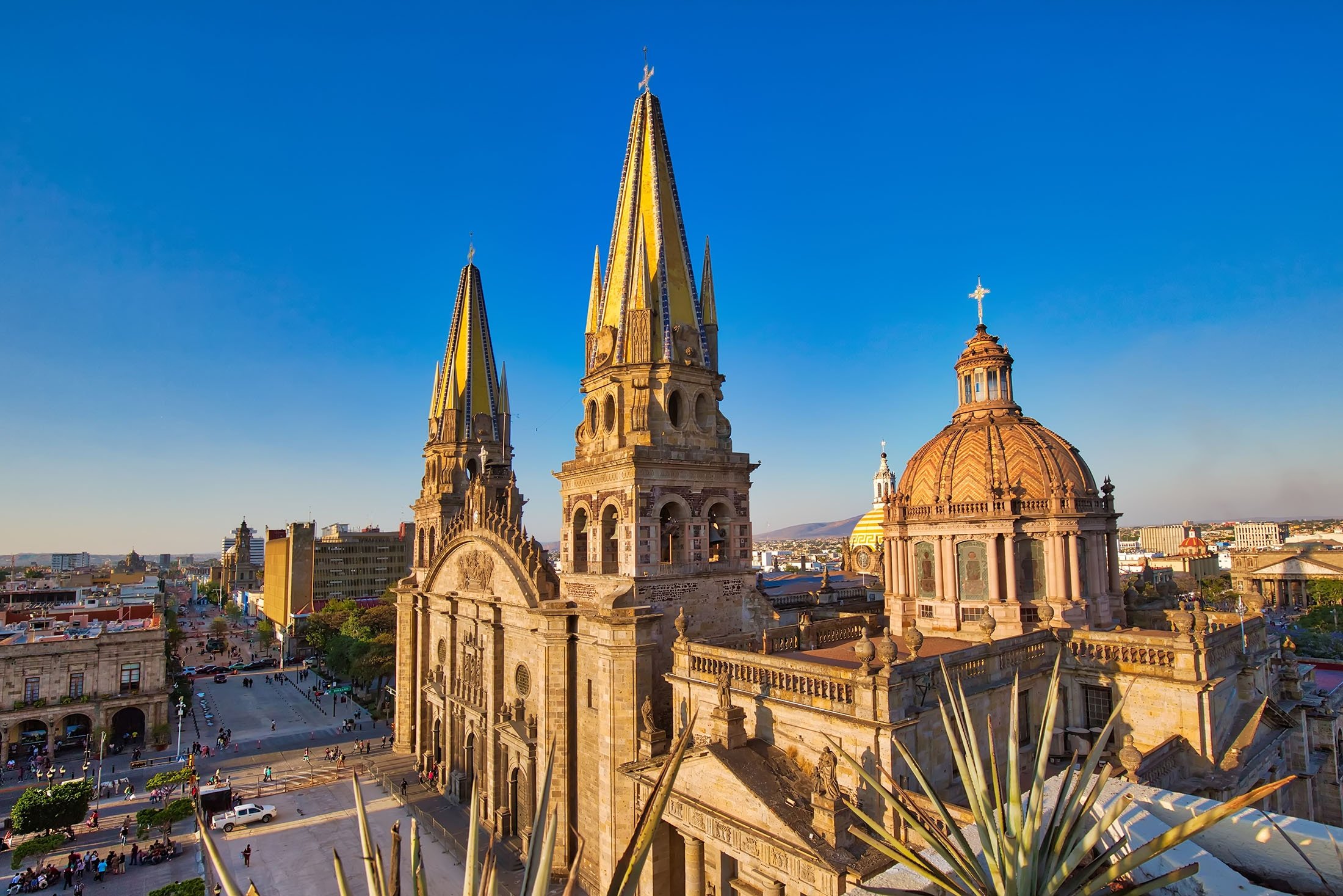 Cathédrale centrale de Guadalajara, cathédrale de l'Assomption de Notre-Dame, à Jalisco, au Mexique.  (Photo Shutterstock)