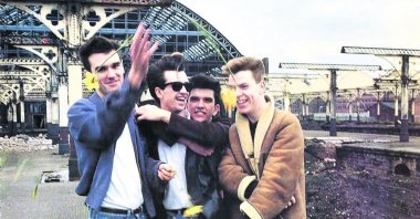 An old photo of The Smiths. (Sabah File Photo)