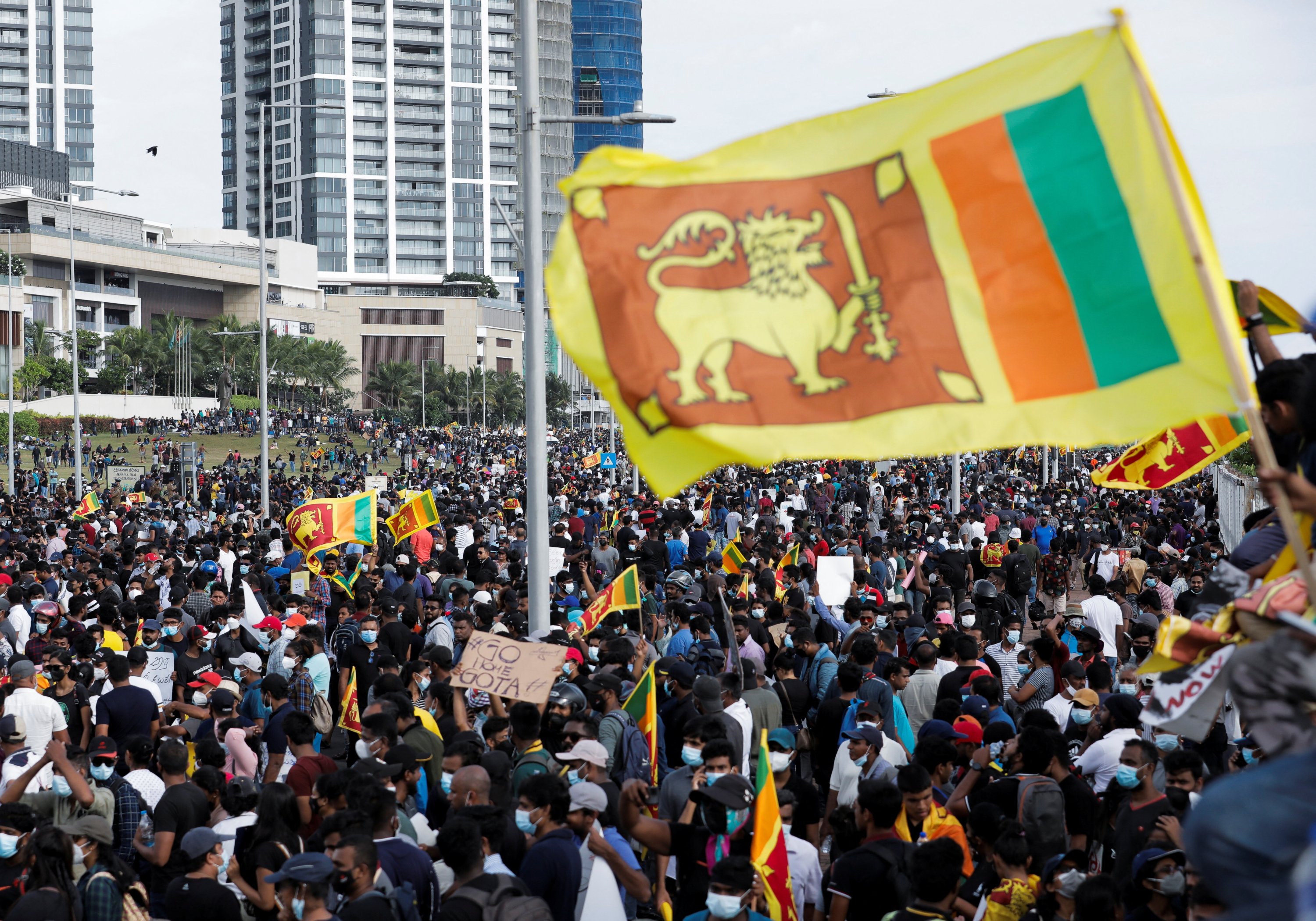 Thousands Gather Against Sri Lanka s Leader As The Crisis Worsens 