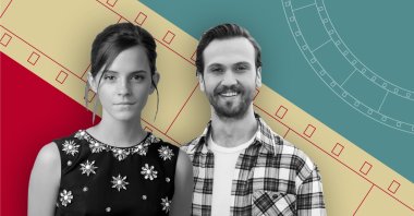 A photo combination by Daily Sabah&#039;s Büşra Öztürk shows Emma Watson (L) and Aras Bulut Iynemli.