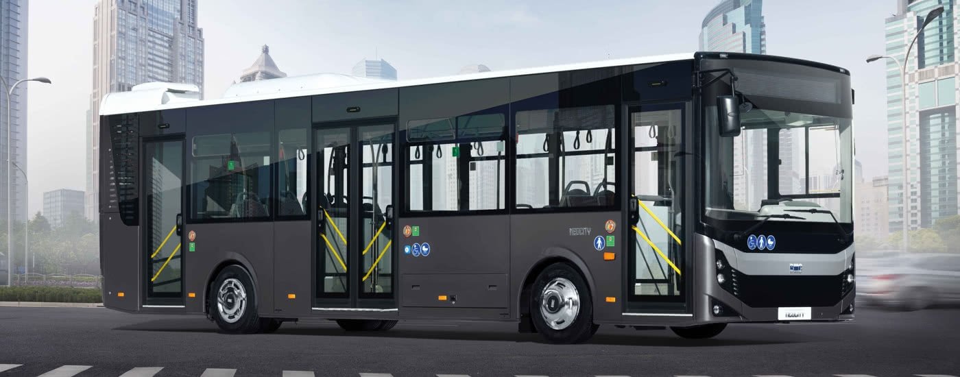 A representative picture of BMC&#039;s Neocity bus. (Courtesy of BMC)