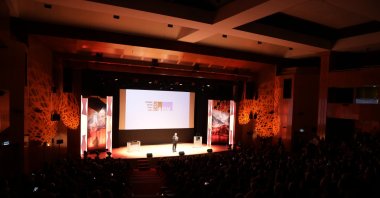 The opening ceremony of 41st Istanbul Film Festival at Cemal Reşit Rey Concert Hall, Istanbul, Turkey, April 7, 2022. (Photo courtesy of Istanbul Foundation for Culture and Arts-IKSV)