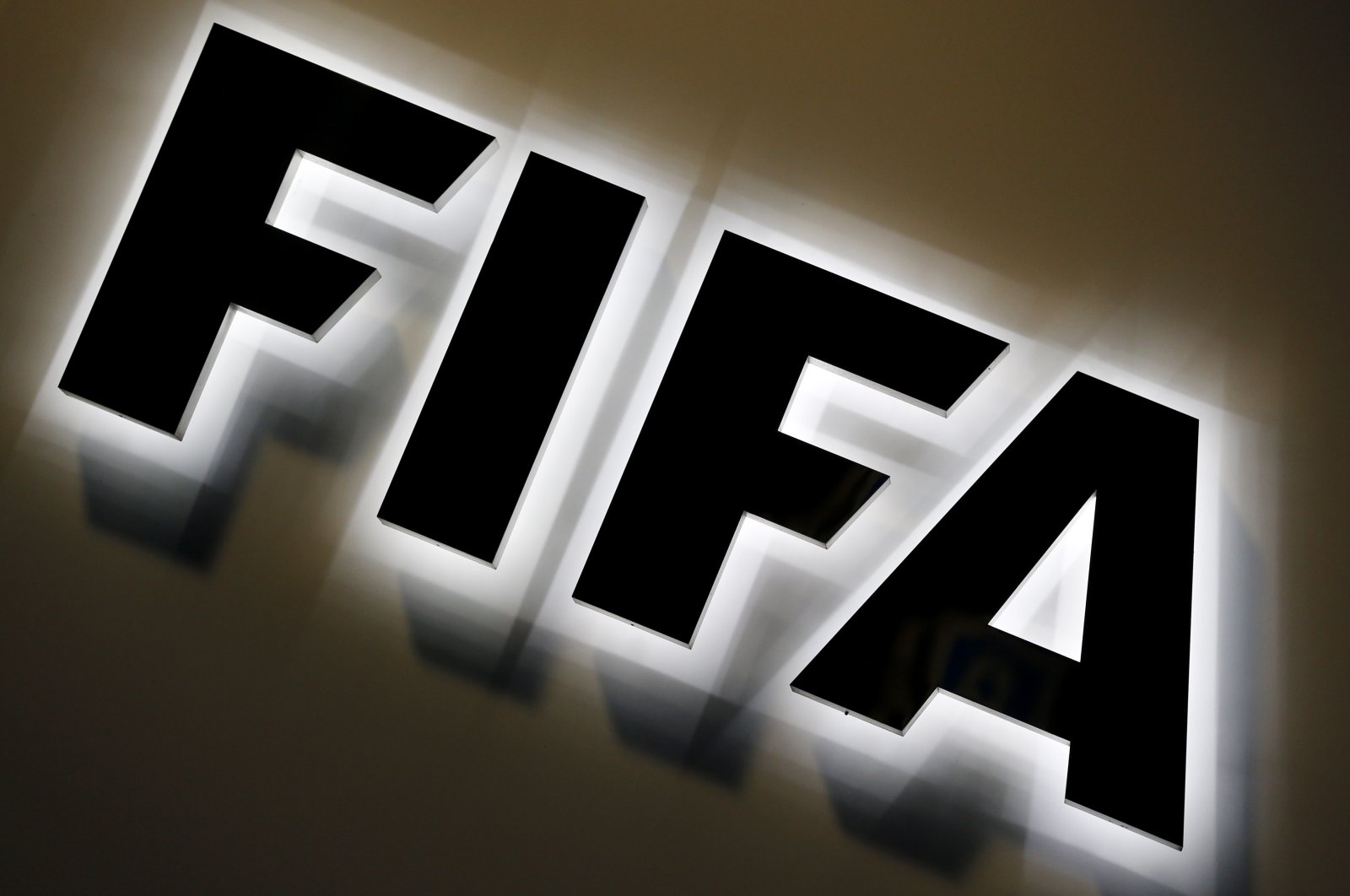 The FIFA logo is seen outside its headquarters in Zurich, Switzerland, Sept. 25, 2015. (AP Photo)