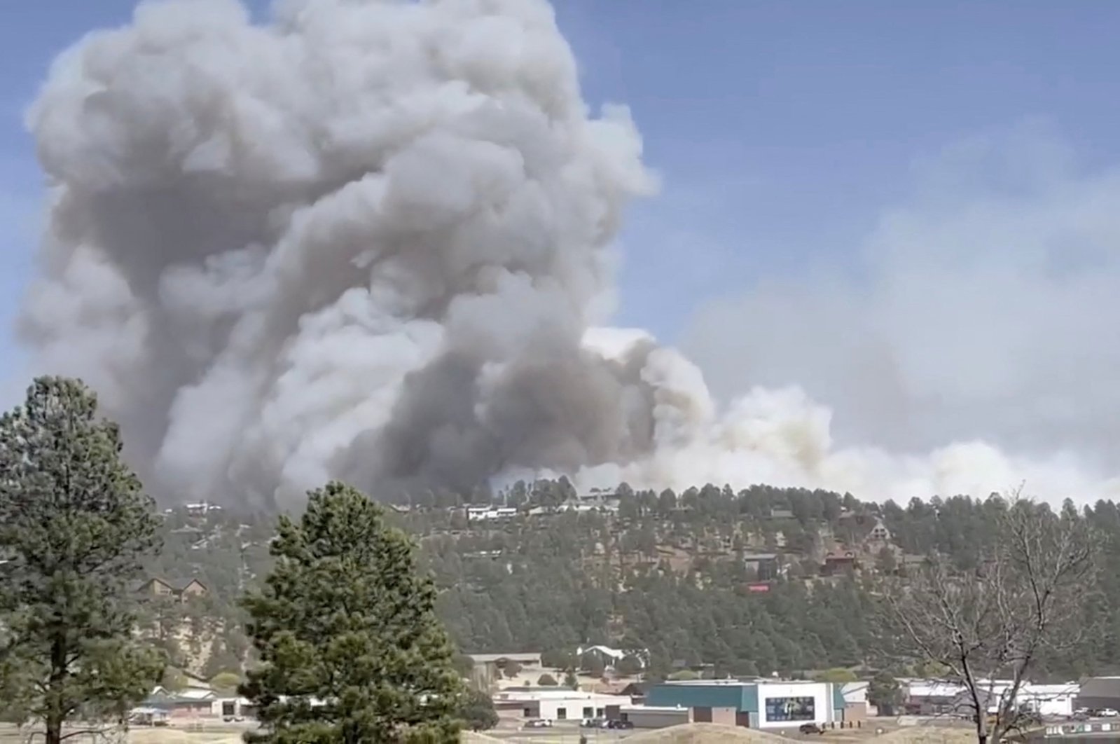 Kebakaran hutan di New Mexico menelan puluhan rumah