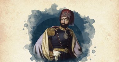 This widely used illustration shows Sultan Mahmud II, the 30th ruler of the Ottoman Empire. (Wikimedia/ Edited by Büşra Öztürk)