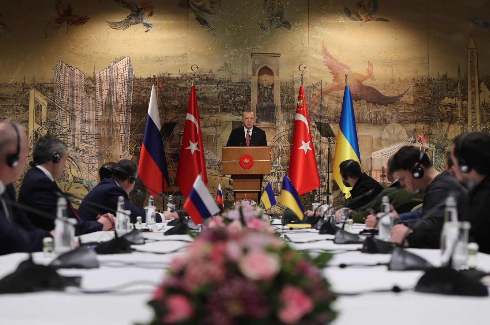 Erdoğan, Nehammer Austria membahas perang Ukraina-Rusia